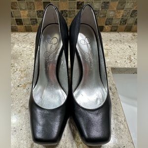 Jessica Simpson platform black stilettos - Gently worn.